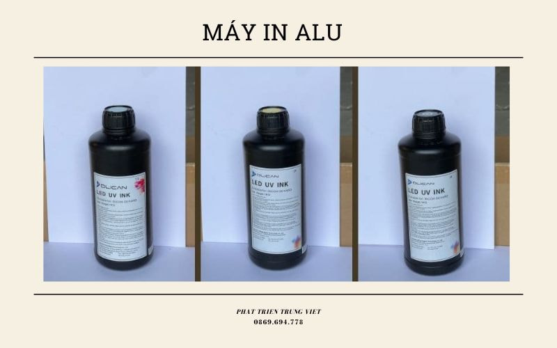 Chi phí mực UV cao hơn mực in thông thường